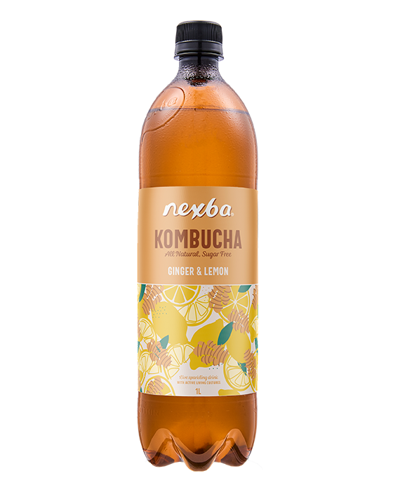 Ginger & Lemon Kombucha 1L