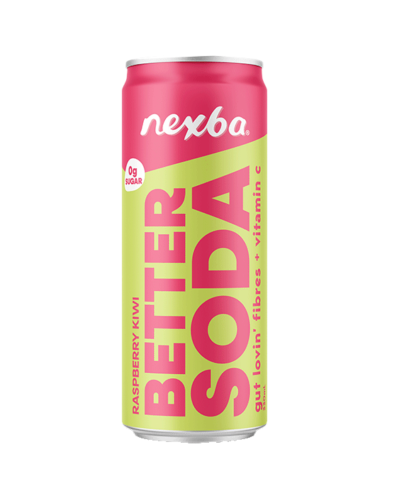 Raspberry Kiwi Better Soda